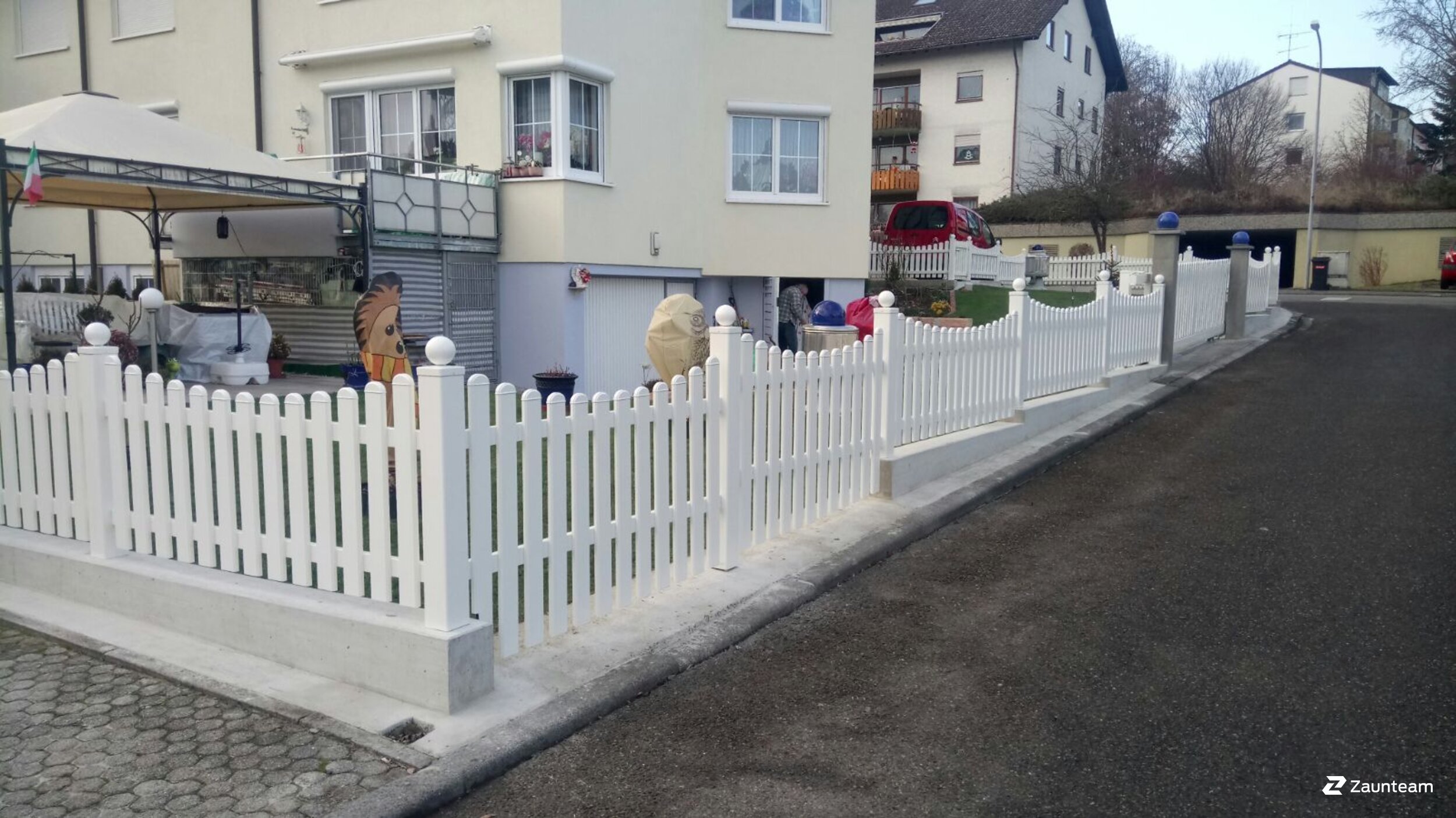 Clôture en aluminium de 2016 à 79798 Jestetten Allemagne de Zaunteam Granacher.