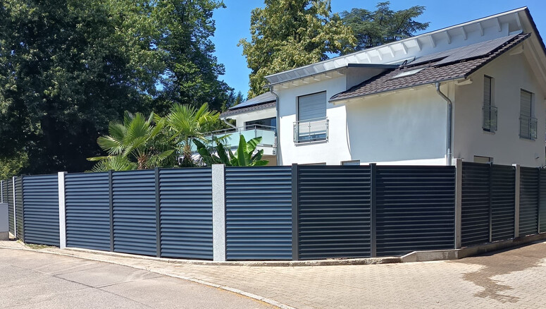 Aluminium Sichtschutz aus dem 2026 in 79713 Bad Säckingen Deutschland von Zaunteam Granacher.