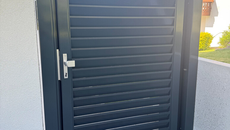 Aluminium Sichtschutz aus dem 2026 in 79793 Wutöschingen Deutschland von Zaunteam Granacher.