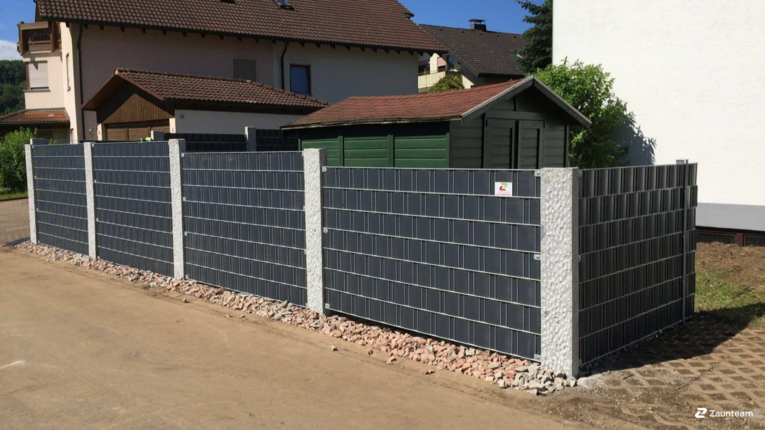 Flecht Sichtschutz aus dem 2016 in 79787 Lauchringen Deutschland von Zaunteam Granacher.