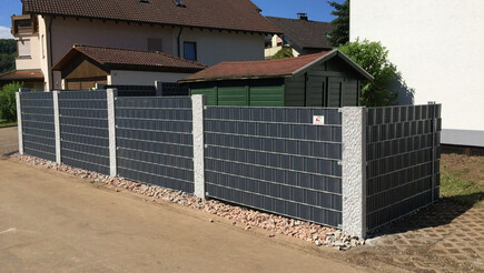 Flecht Sichtschutz aus dem 2016 in 79787 Lauchringen Deutschland von Zaunteam Granacher.