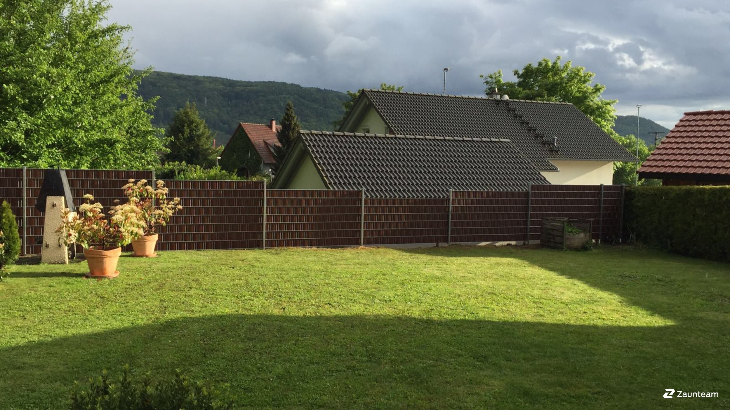 Flecht Sichtschutz aus dem 2016 in 79771 Klettgau Deutschland von Zaunteam Granacher.