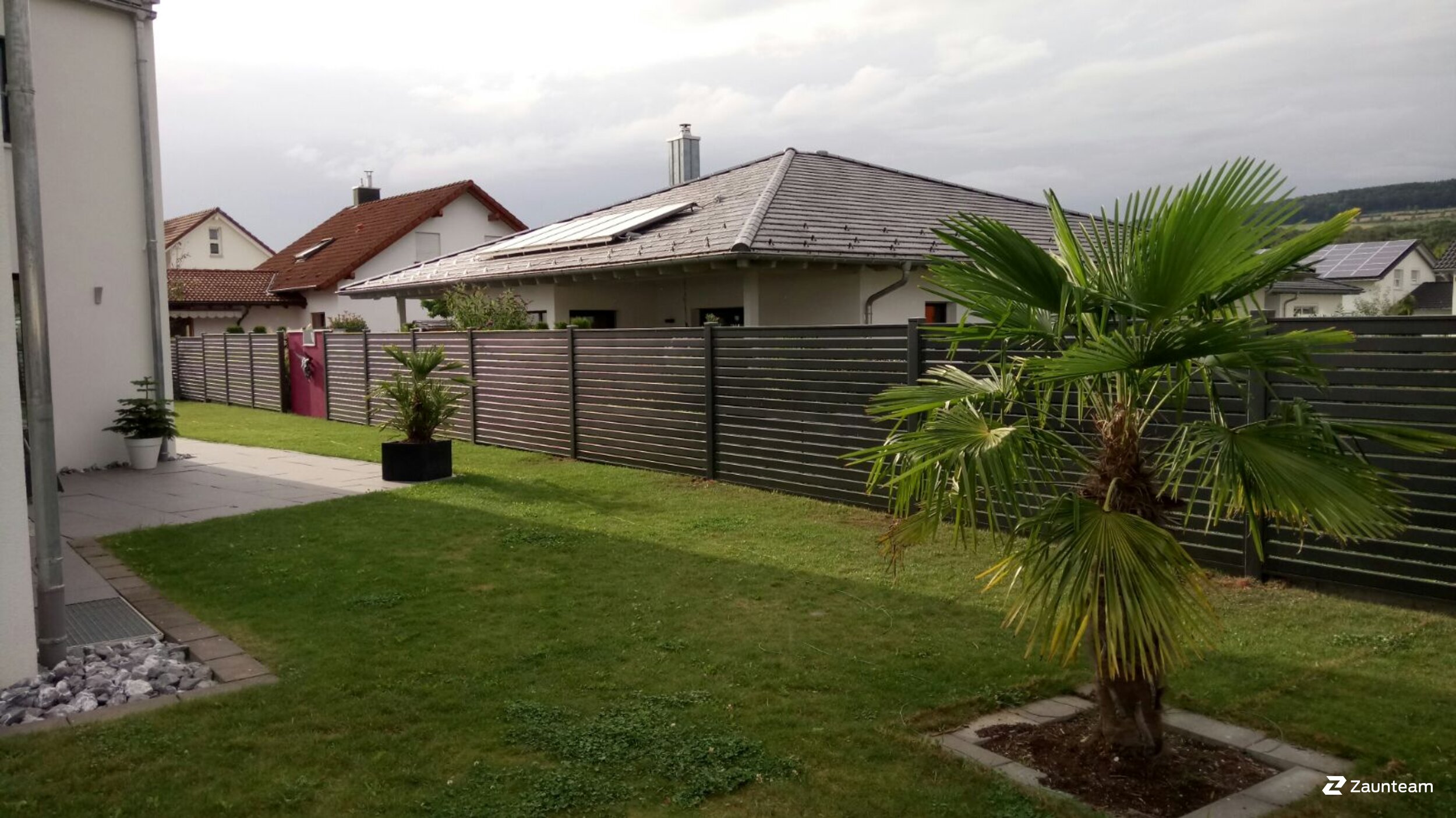 Aluminium Sichtschutz aus dem 2016 in 79787 Lauchringen Deutschland von Zaunteam Granacher.