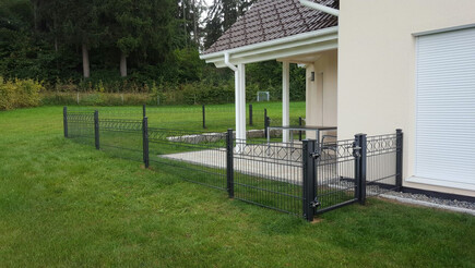Decorzaun aus dem 2016 in 79843 Löffingen Deutschland von Zaunteam Granacher.