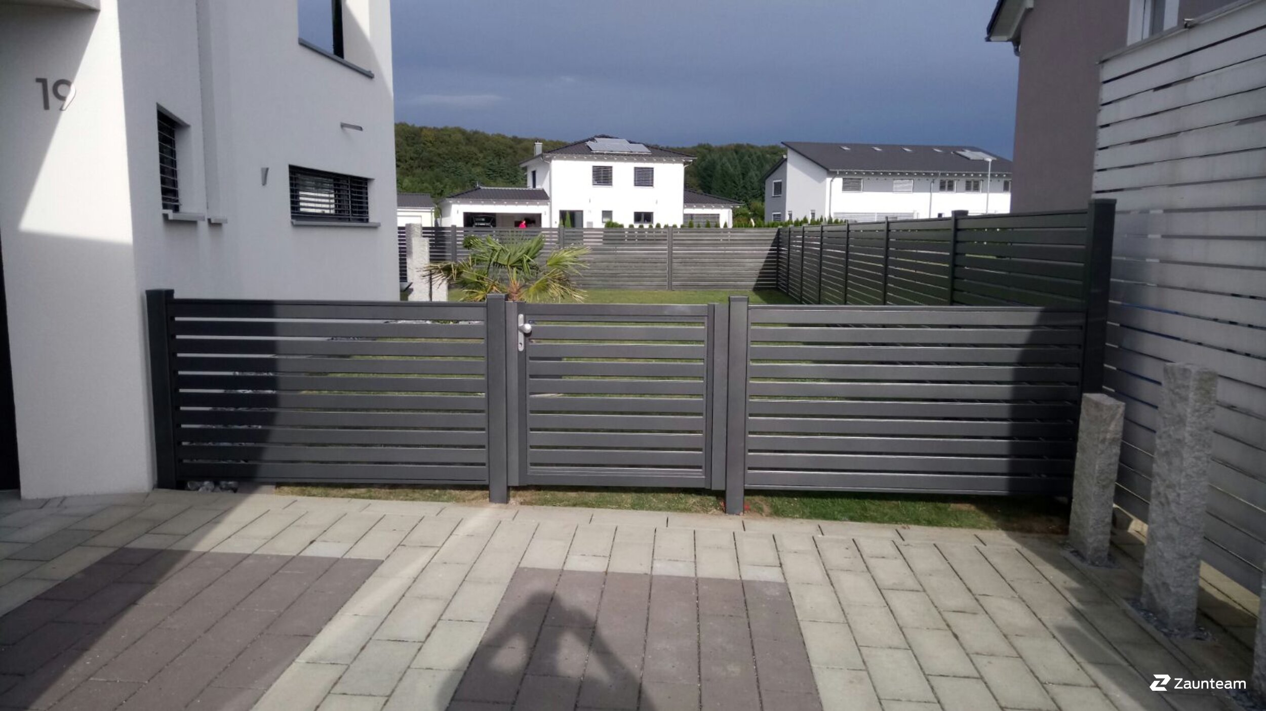 Aluminium Sichtschutz aus dem 2016 in 79787 Lauchringen Deutschland von Zaunteam Granacher.