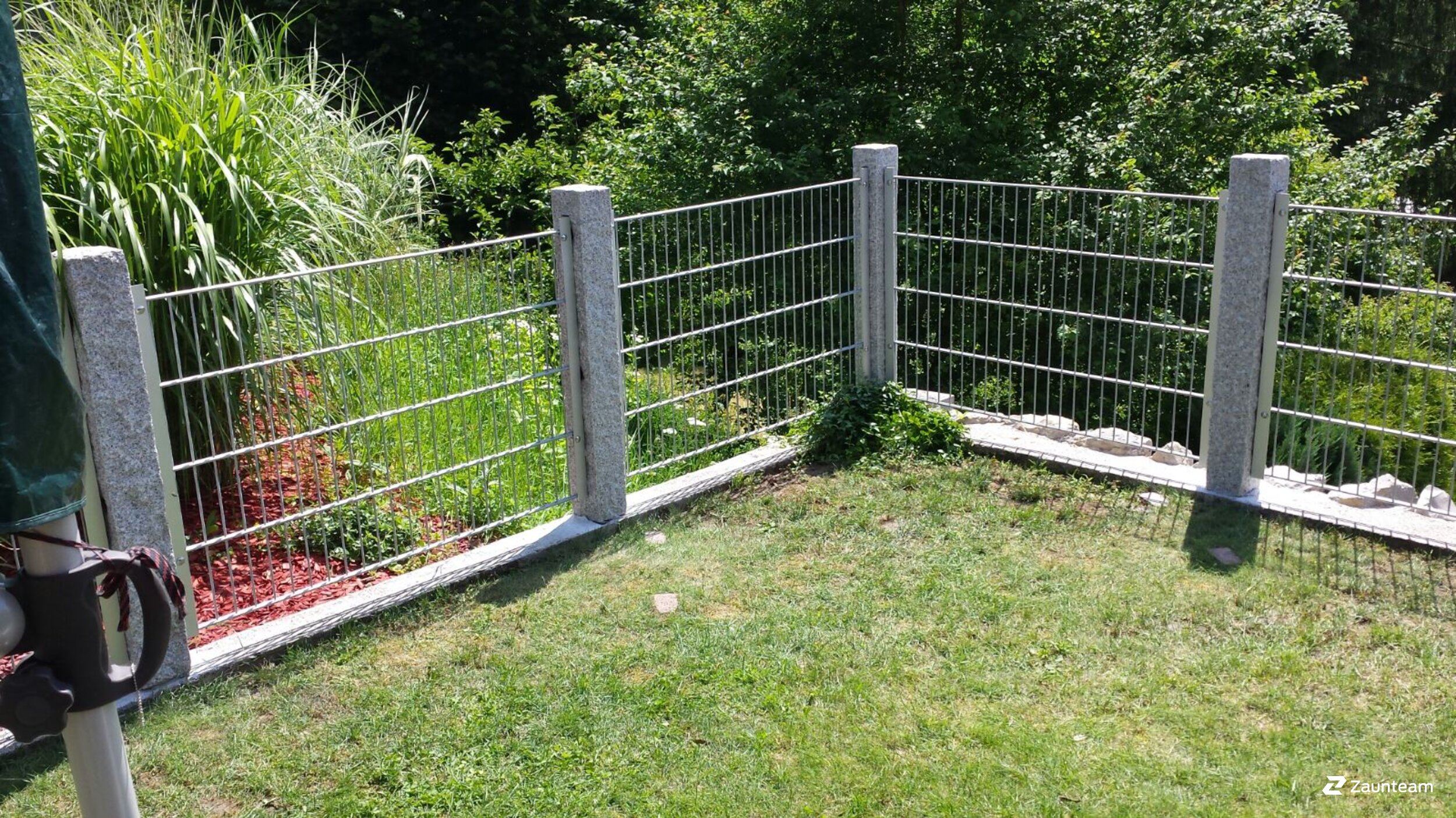 Clôture en panneau double fil de 2016 à 79801 Hohentengen Allemagne de Zaunteam Granacher.