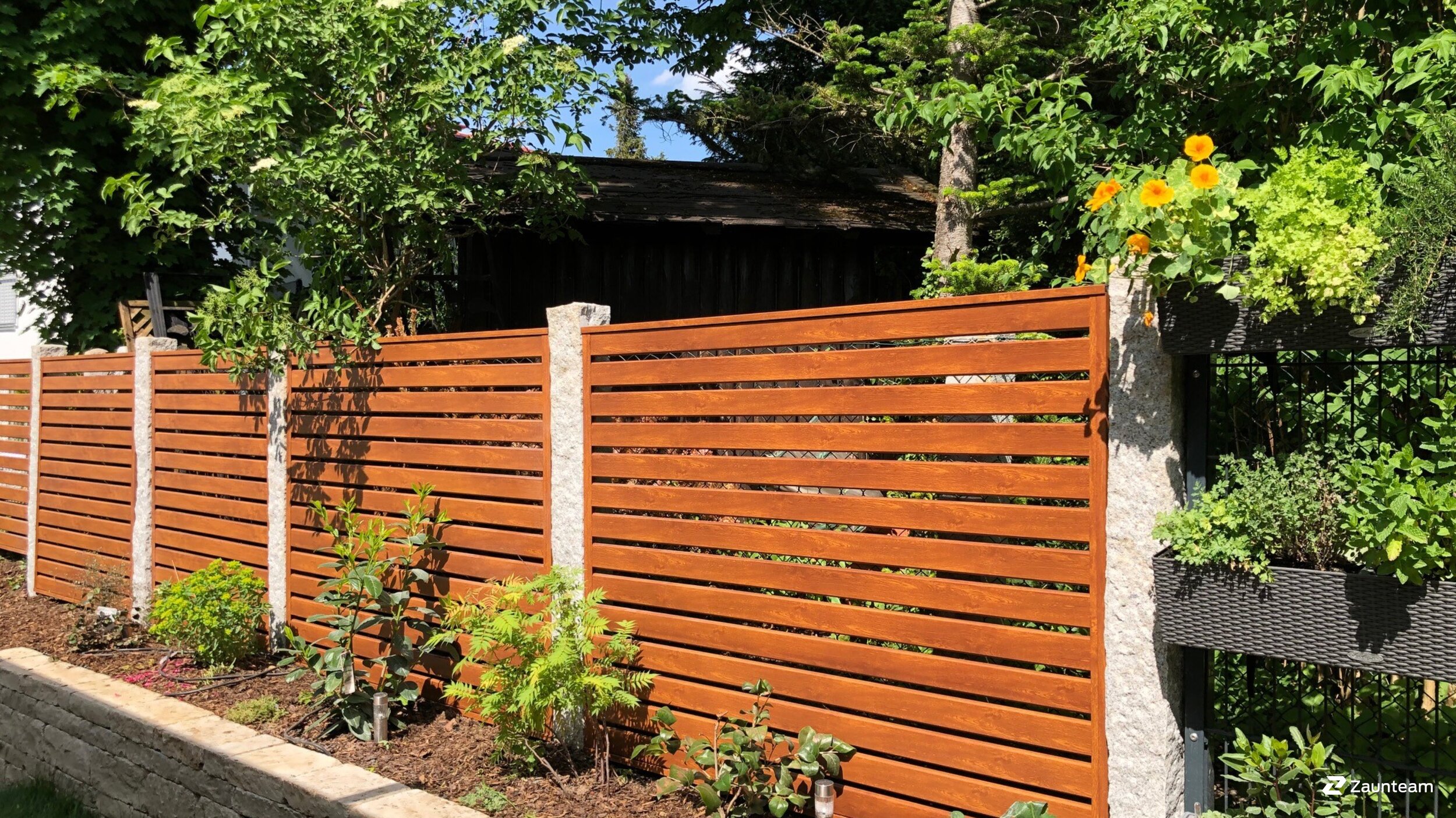 Aluminium Sichtschutz aus dem 2022 in 81247 München Deutschland von Zaunteam Ammersee.