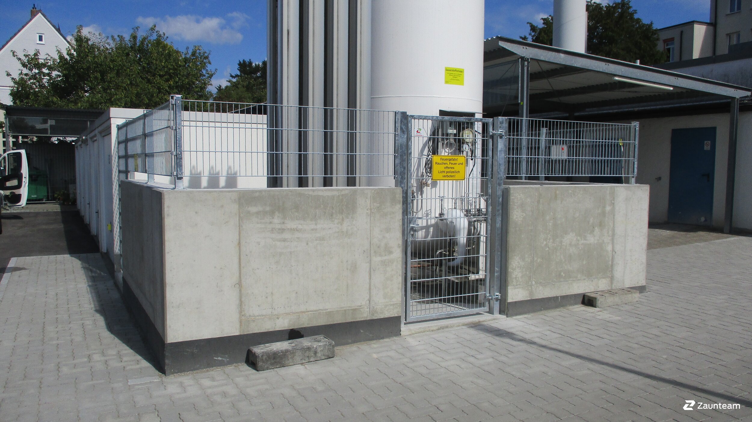 Clôture en panneau double fil de 2023 à 86807 Buchloe Allemagne de Zaunteam Ammersee.