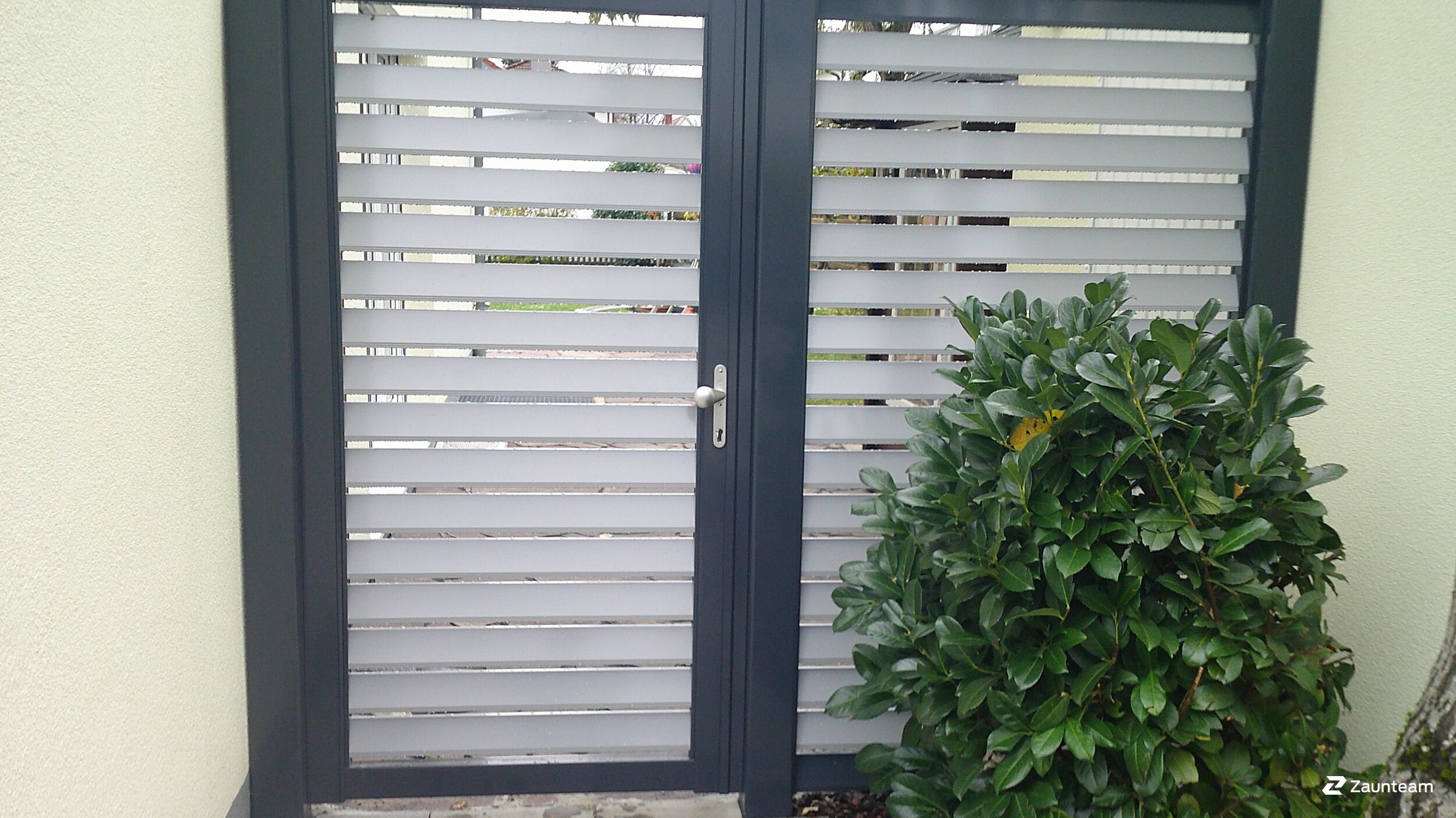 Aluminium Sichtschutz aus dem 2023 in 82131 Gauting Deutschland von Zaunteam Ammersee.