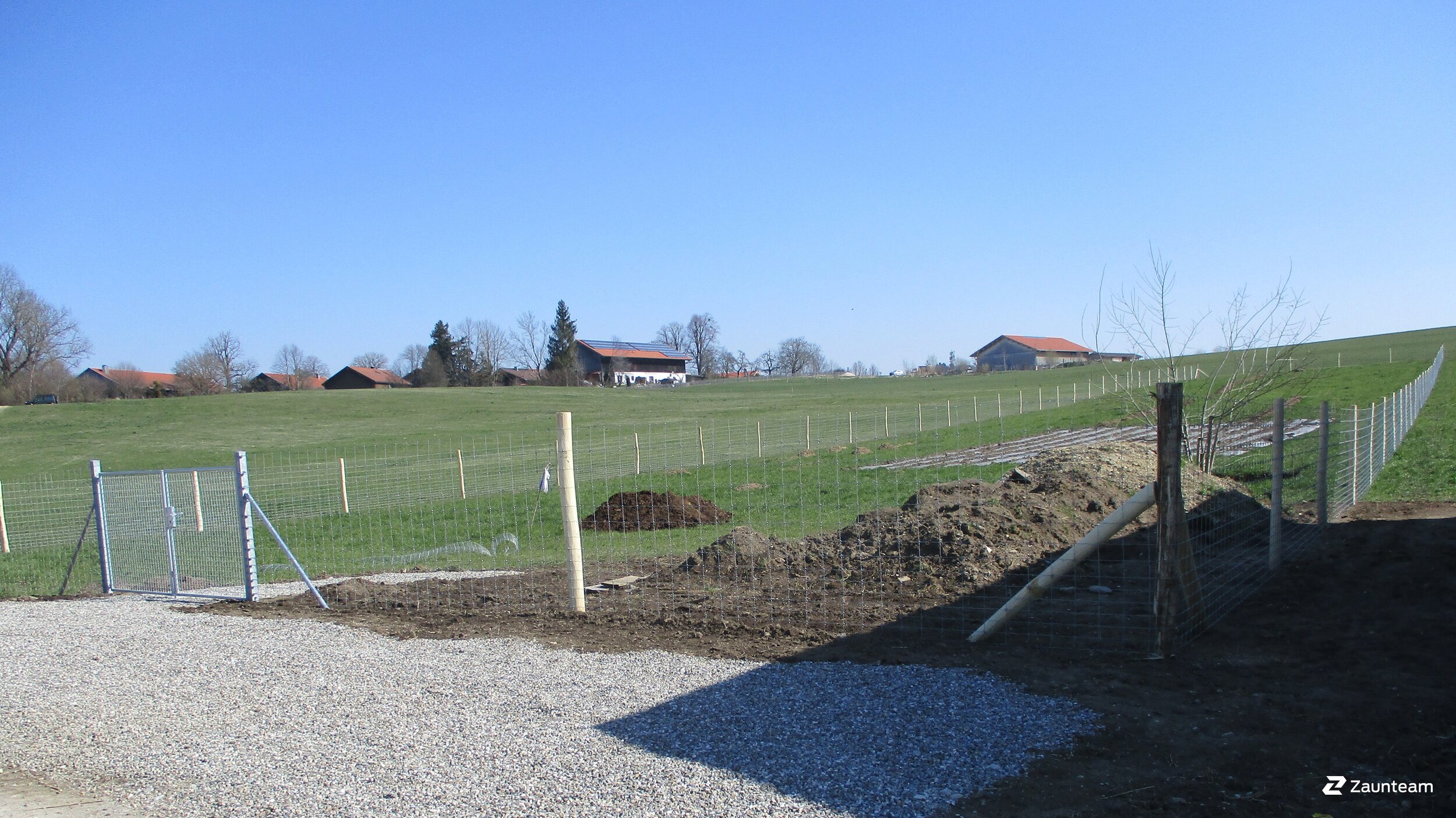 Knotengitter aus dem 2023 in 82299 Türkenfeld Deutschland von Zaunteam Ammersee.
