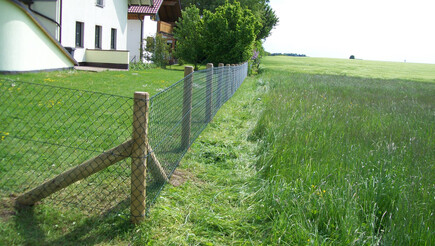 Diagonalgeflecht aus dem 2021 in 86947 Weil Deutschland von Zaunteam Ammersee.