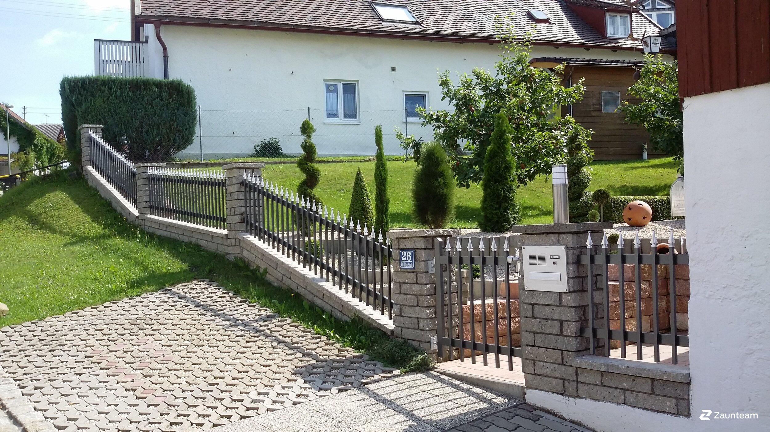 Aluzaun aus dem 2021 in 86932 Pürgen Deutschland von Zaunteam Ammersee.