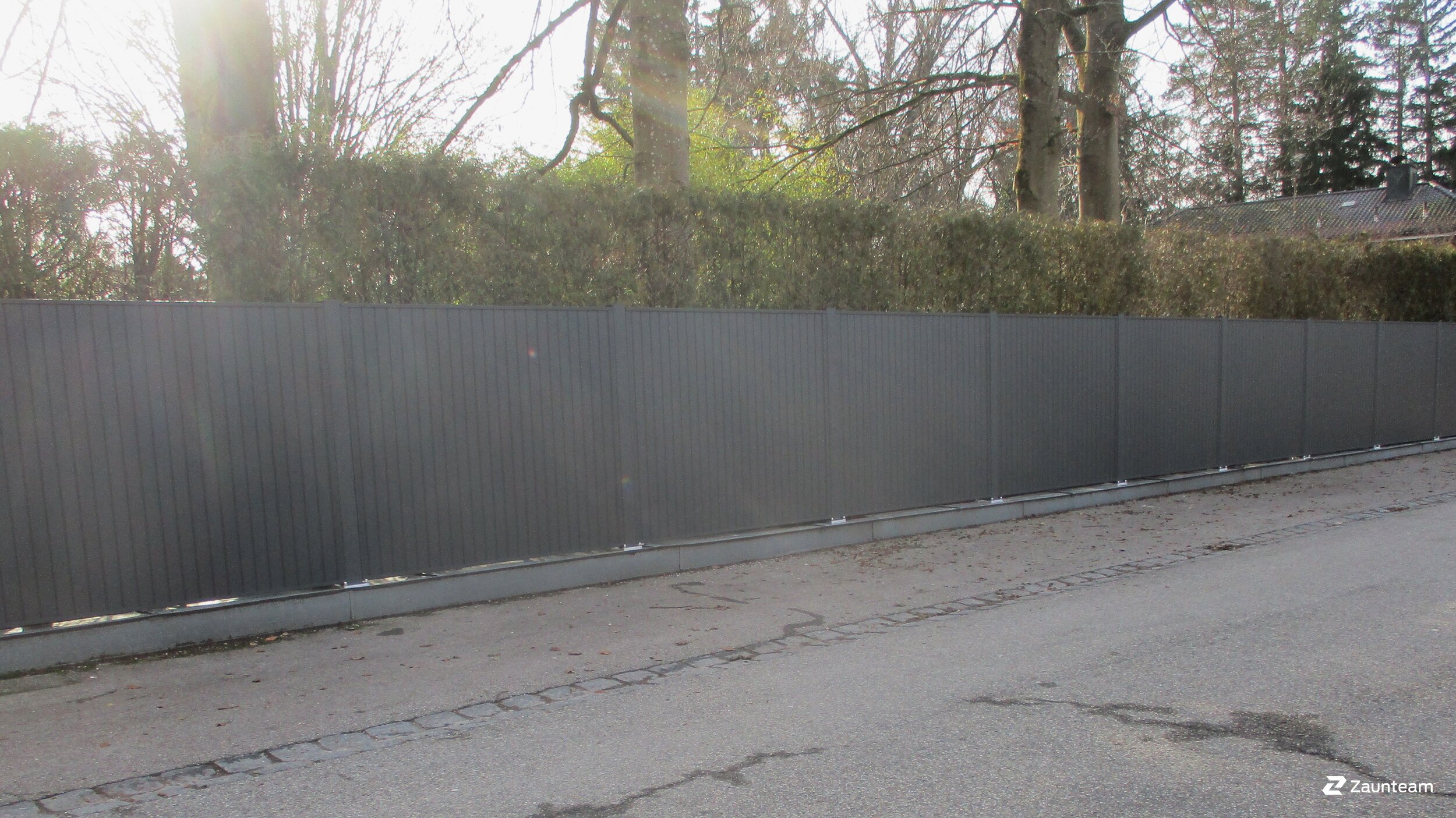 Aluminium Sichtschutz aus dem 2024 in 86899 Landsberg am Lech Deutschland von Zaunteam Ammersee.