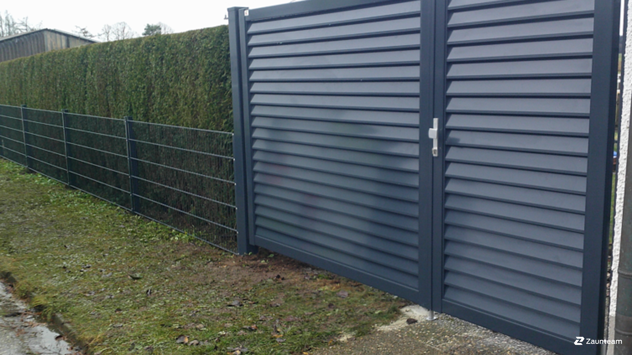 Aluminium Sichtschutz aus dem 2024 in 86946 Pflugdorf Deutschland von Zaunteam Ammersee.