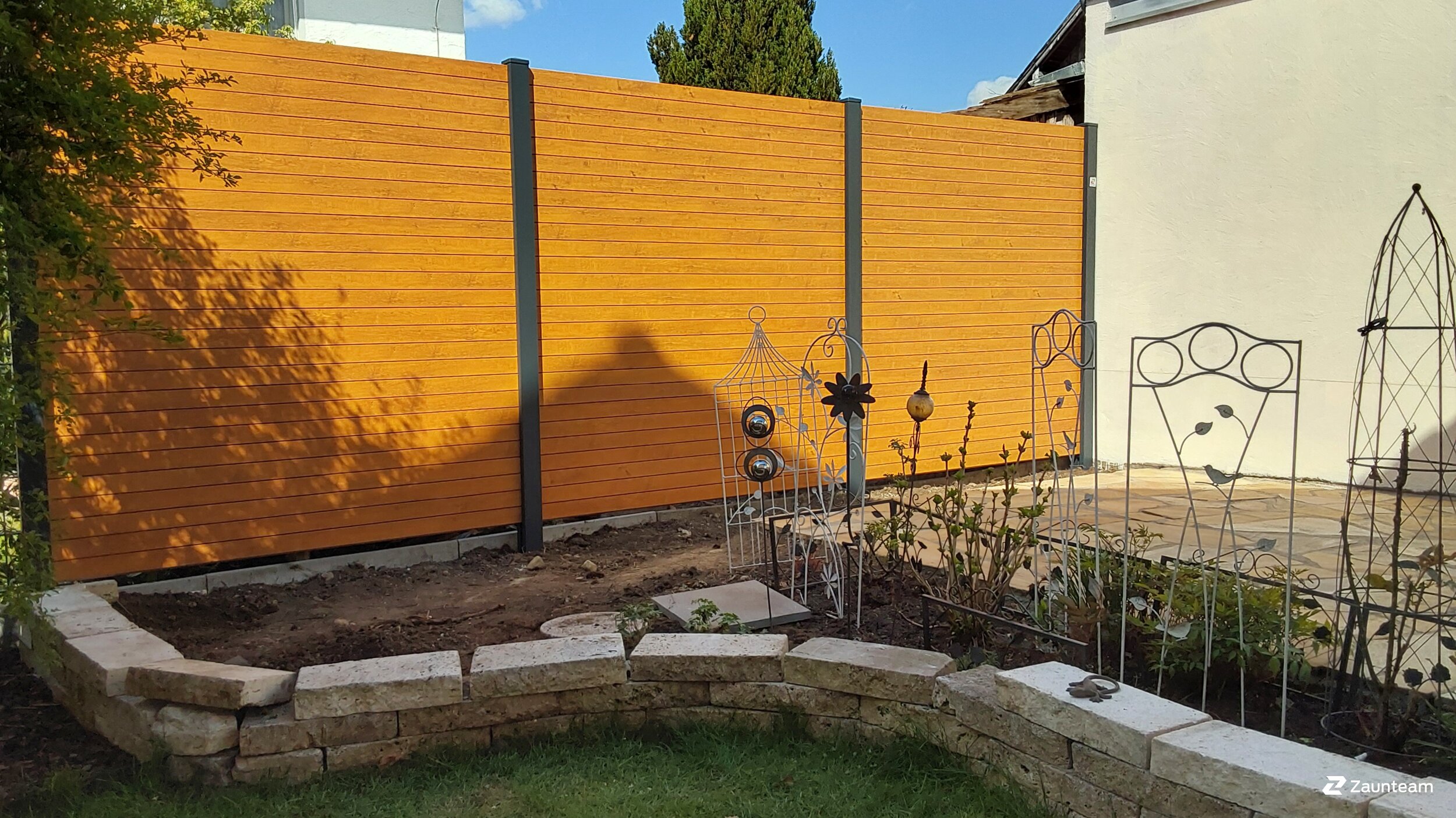 Protection brise-vue en aluminium de 2025 à 86932 Lengenfeld Allemagne de Zaunteam Ammersee.