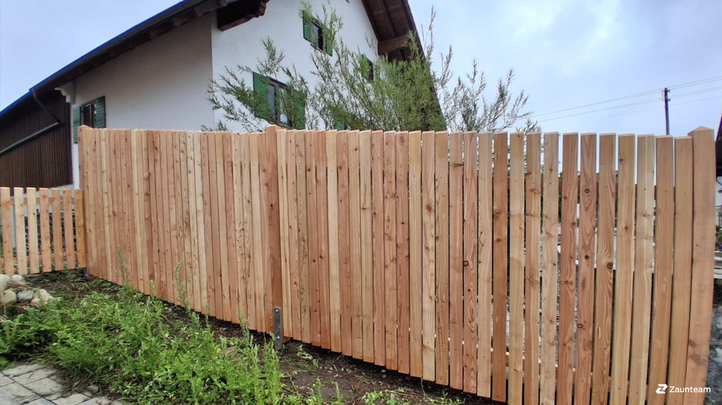 Clôture en mélèze de 2025 à 86948 Hofstetten Allemagne de Zaunteam Ammersee.