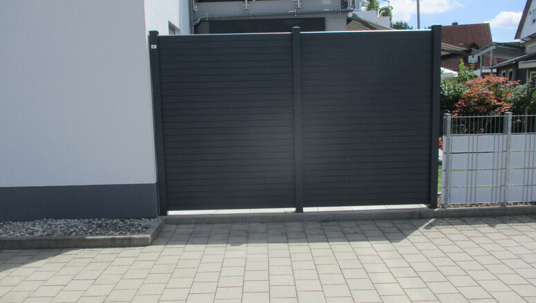Aluminium Sichtschutz aus dem 2026 in 86830 Schwabmünchen Deutschland von Zaunteam Ammersee.