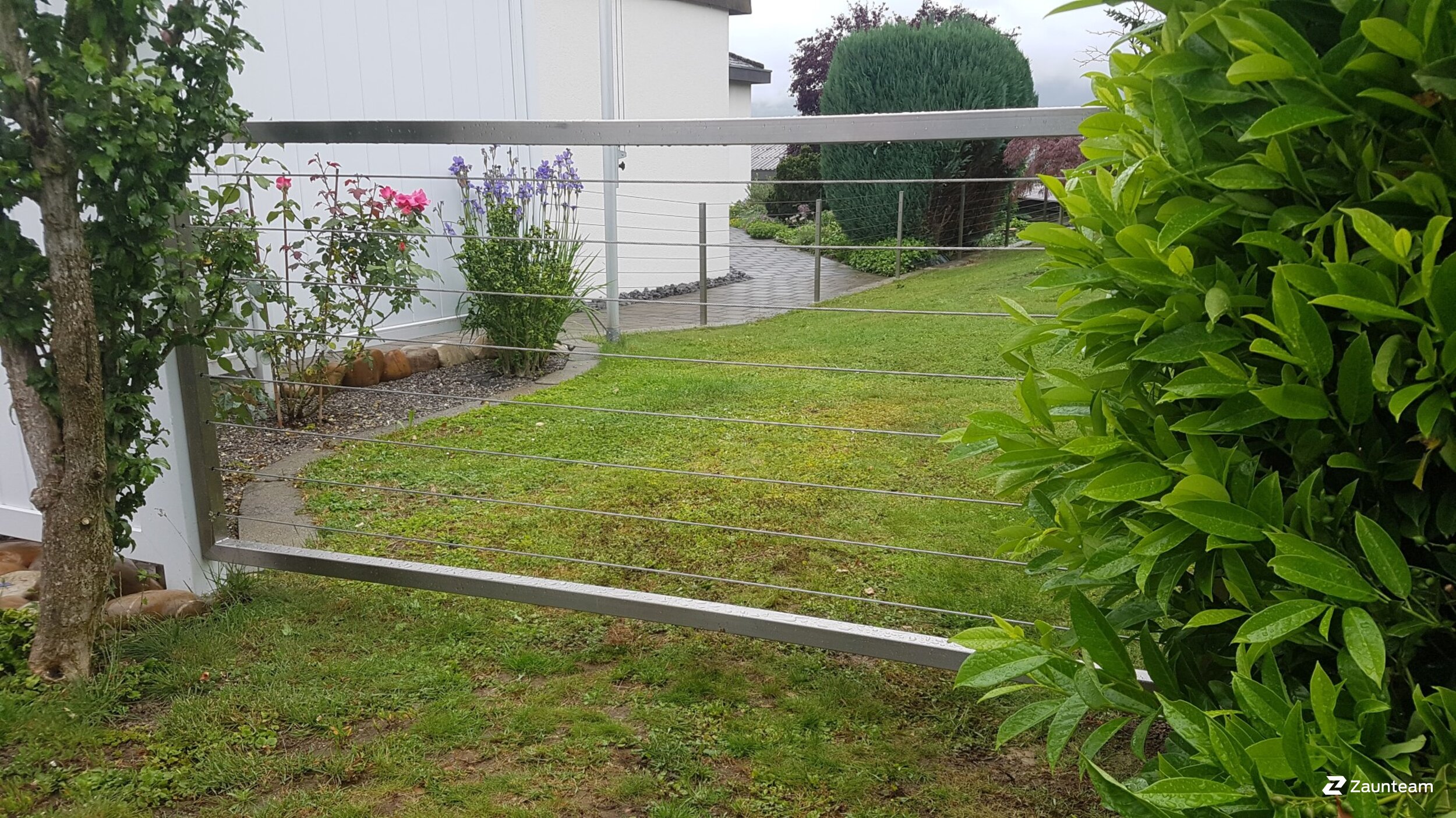 Drahtseilzaun aus dem 2019 in 3296 Arch Schweiz von Zaunteam Mittelland GmbH.