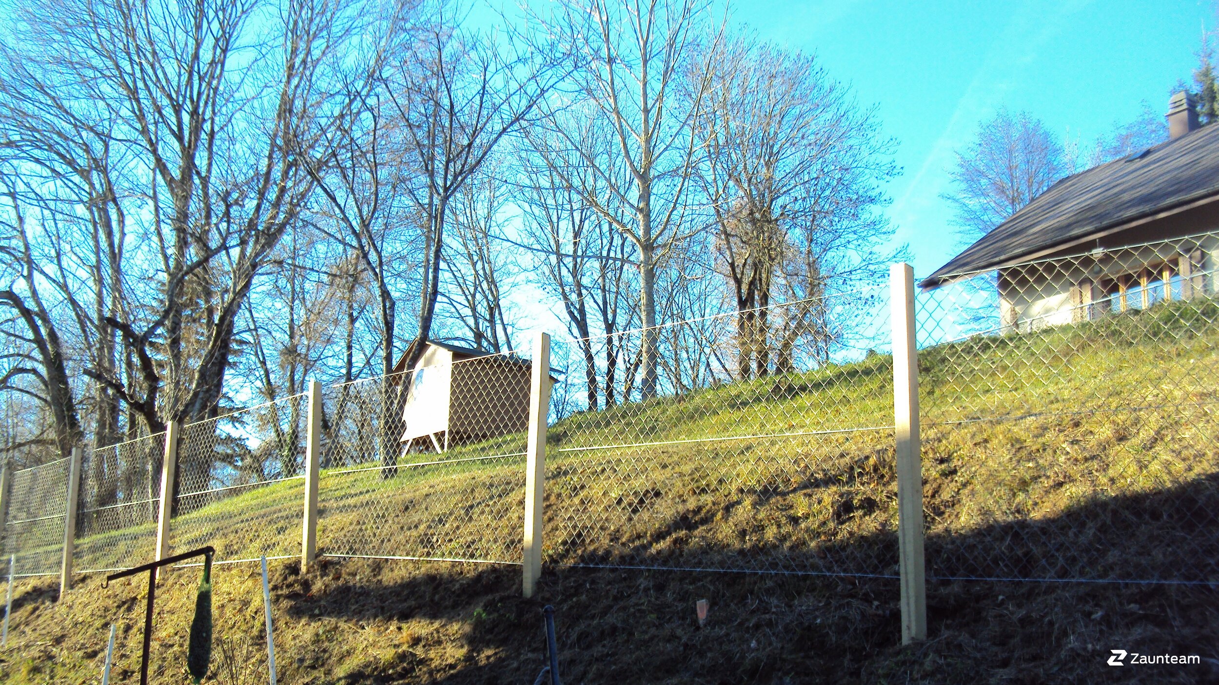 Diagonalgeflecht aus dem 2016 in 4539 Rumiserg Schweiz von Zaunteam Mittelland GmbH.