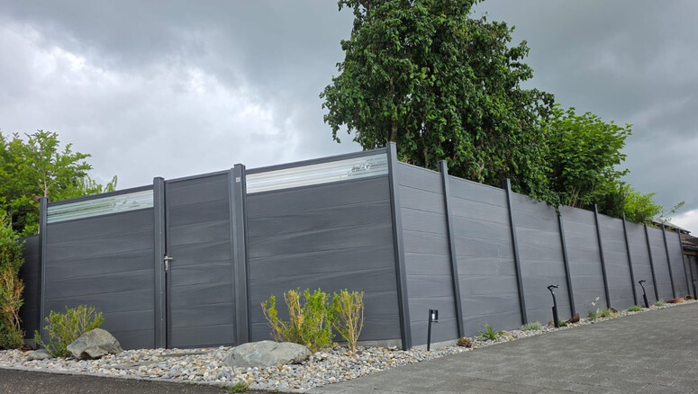 WPC Sichtschutz aus dem 2026 in 3373 Röthenbach b. Herzogenbuchsee Schweiz von Zaunteam Mittelland GmbH.