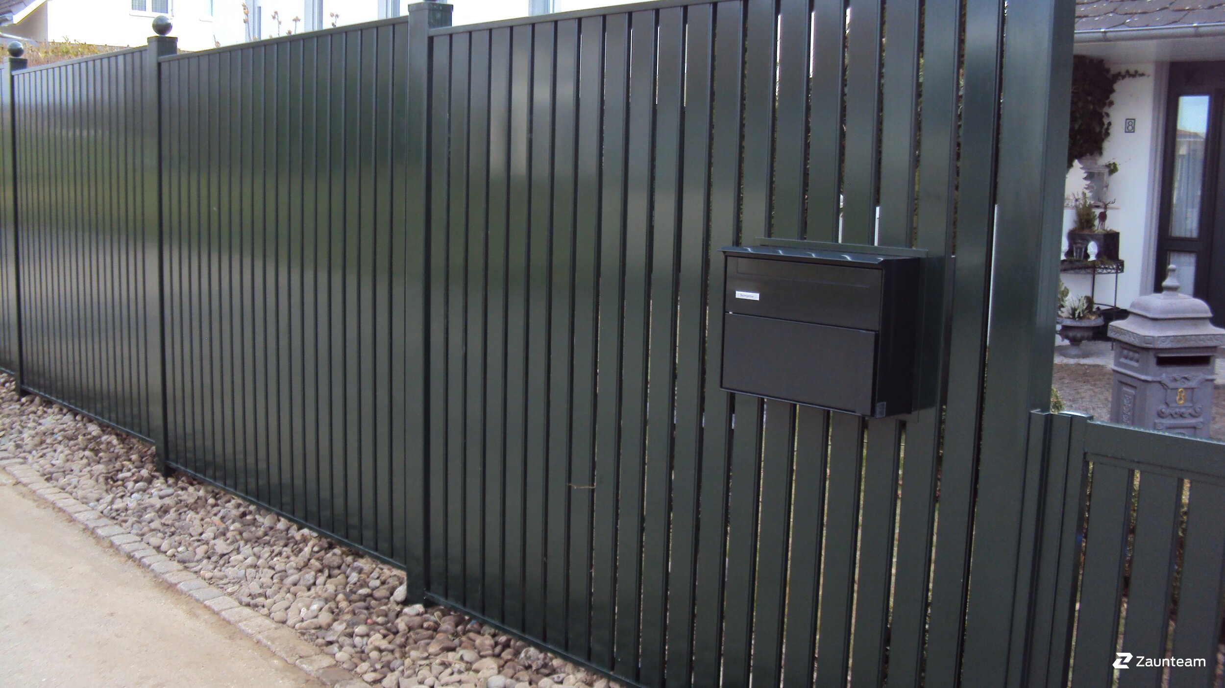 Aluminium Sichtschutz aus dem 2018 in 4554 Etziken Schweiz von Zaunteam Mittelland GmbH.