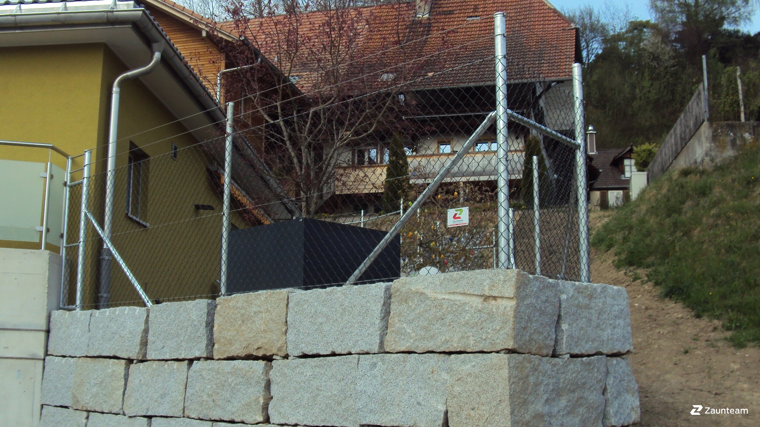 Diagonalgeflecht aus dem 2017 in 3423 Ersigen Schweiz von Zaunteam Mittelland GmbH.