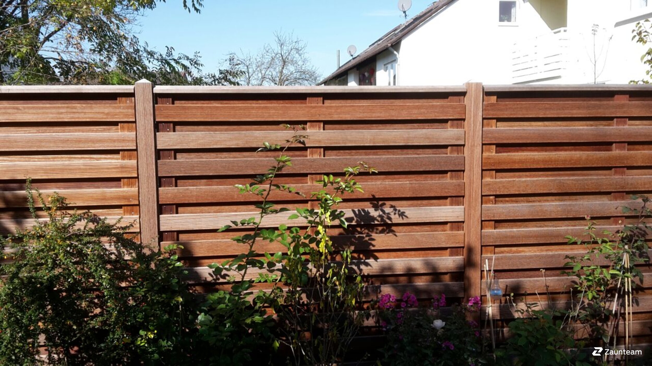 Holz Sichtschutz aus dem 2017 in 85661 Forstinning Deutschland von Zaunteam München-Ost.