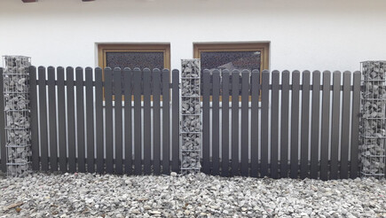 Aluzaun aus dem 2018 in 6671 Weißenbach am Lech Österreich von Zaunteam Allgäu.