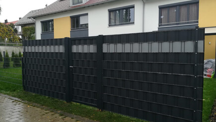 Flecht Sichtschutz aus dem 2019 in 87437 Kempten Deutschland von Zaunteam Allgäu.
