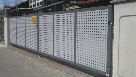 Aluzaun aus dem 2019 in 87509 Immenstadt Deutschland von Zaunteam Allgäu.
