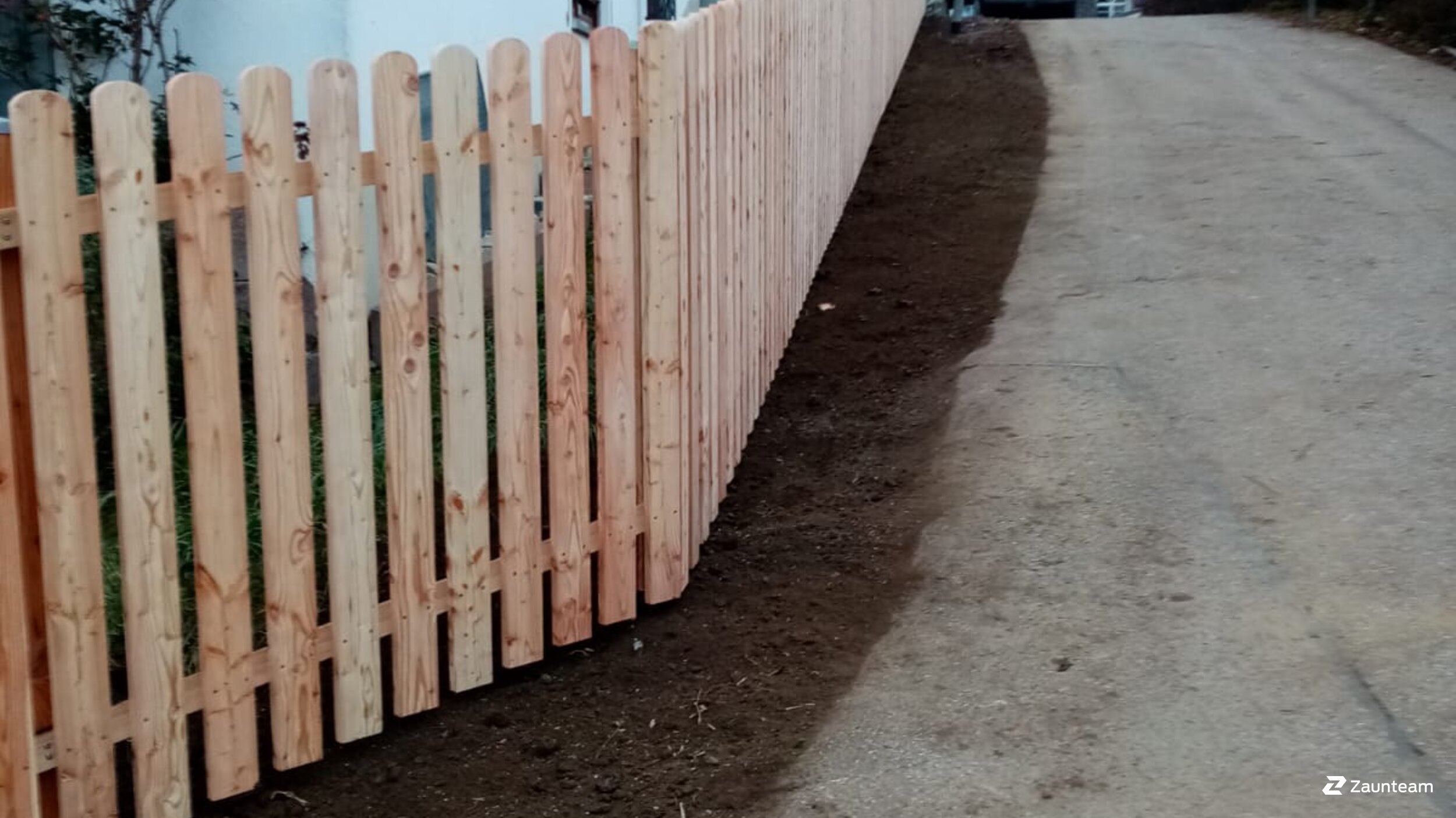 Holz Sichtschutz aus dem 2019 in 87534 Oberstaufen Deutschland von Zaunteam Allgäu.