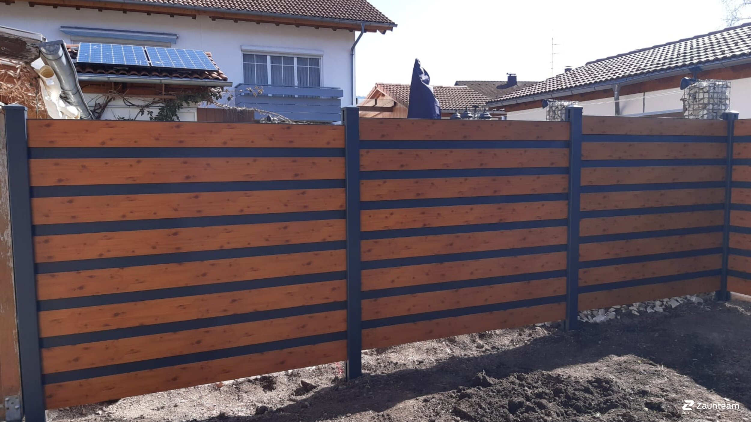 Aluminium Sichtschutz aus dem 2020 in 87544 Blaichach Deutschland von Zaunteam Allgäu.