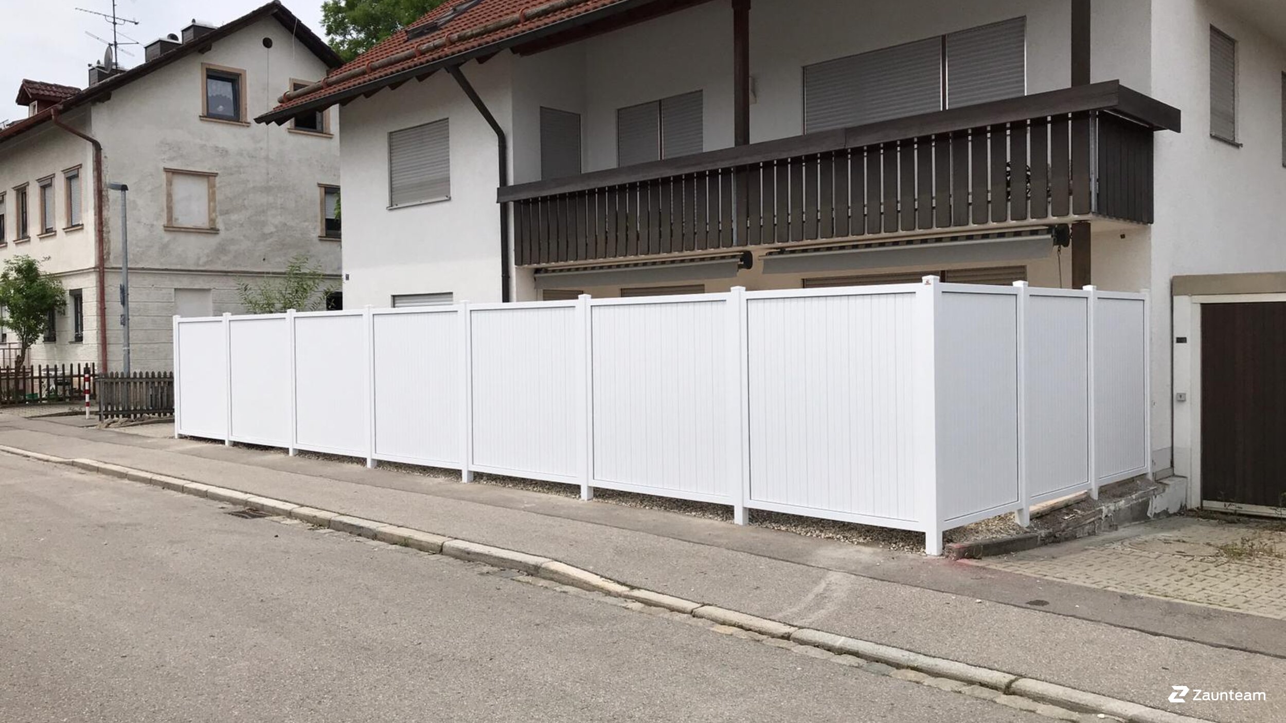 Kunststoff Sichtschutz aus dem 2019 in 87600 Kaufbeuren Deutschland von Zaunteam Allgäu.