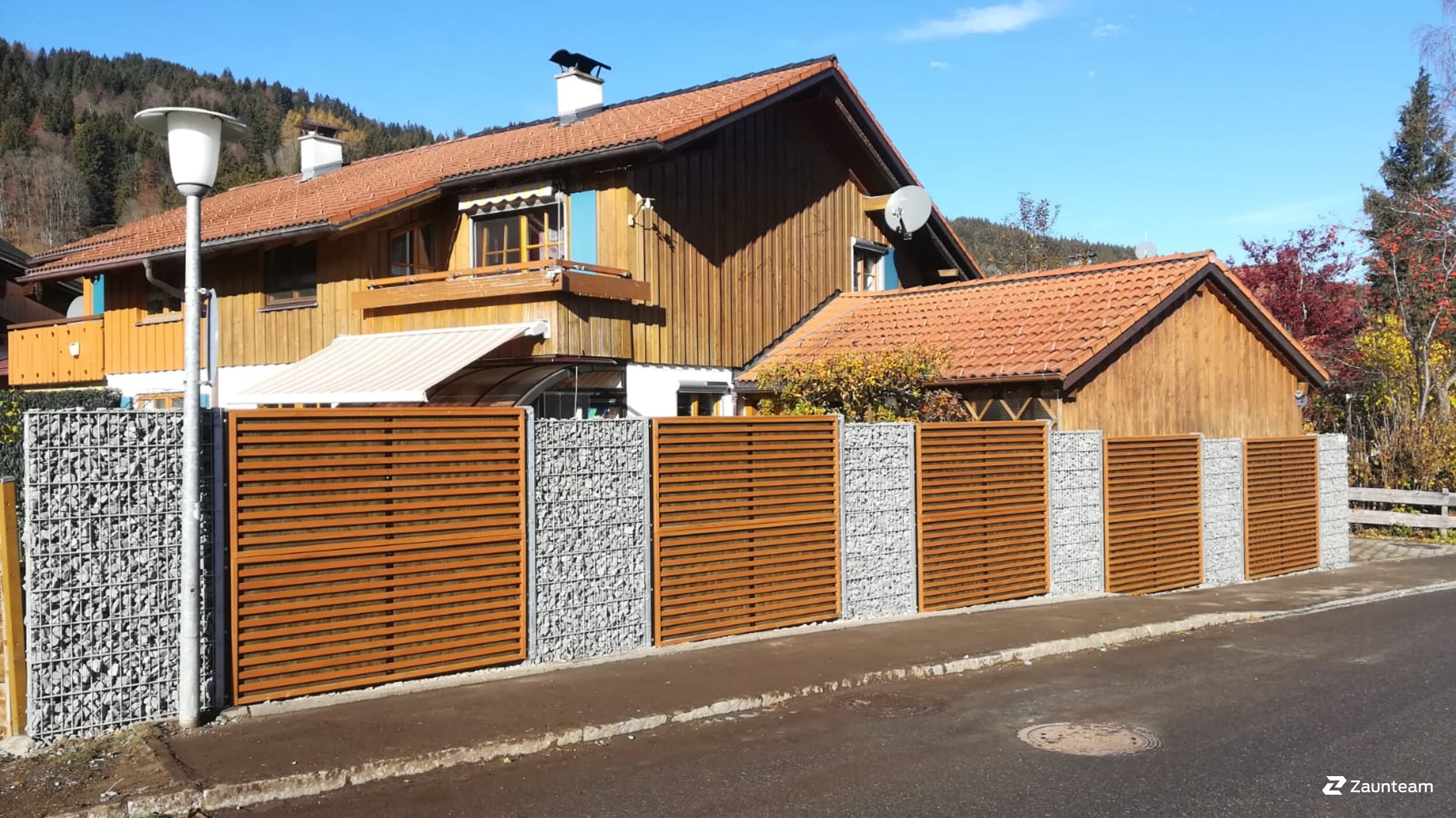 Lärmschutzzaun aus dem 2018 in 87527 Ofterschwang Deutschland von Zaunteam Allgäu.
