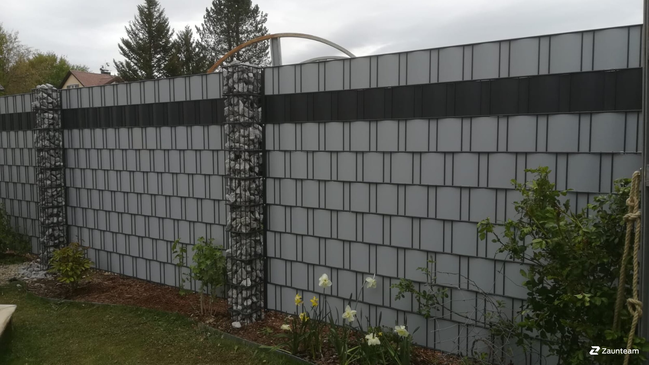 Flecht Sichtschutz aus dem 2020 in 88316 Isny Deutschland von Zaunteam Allgäu.