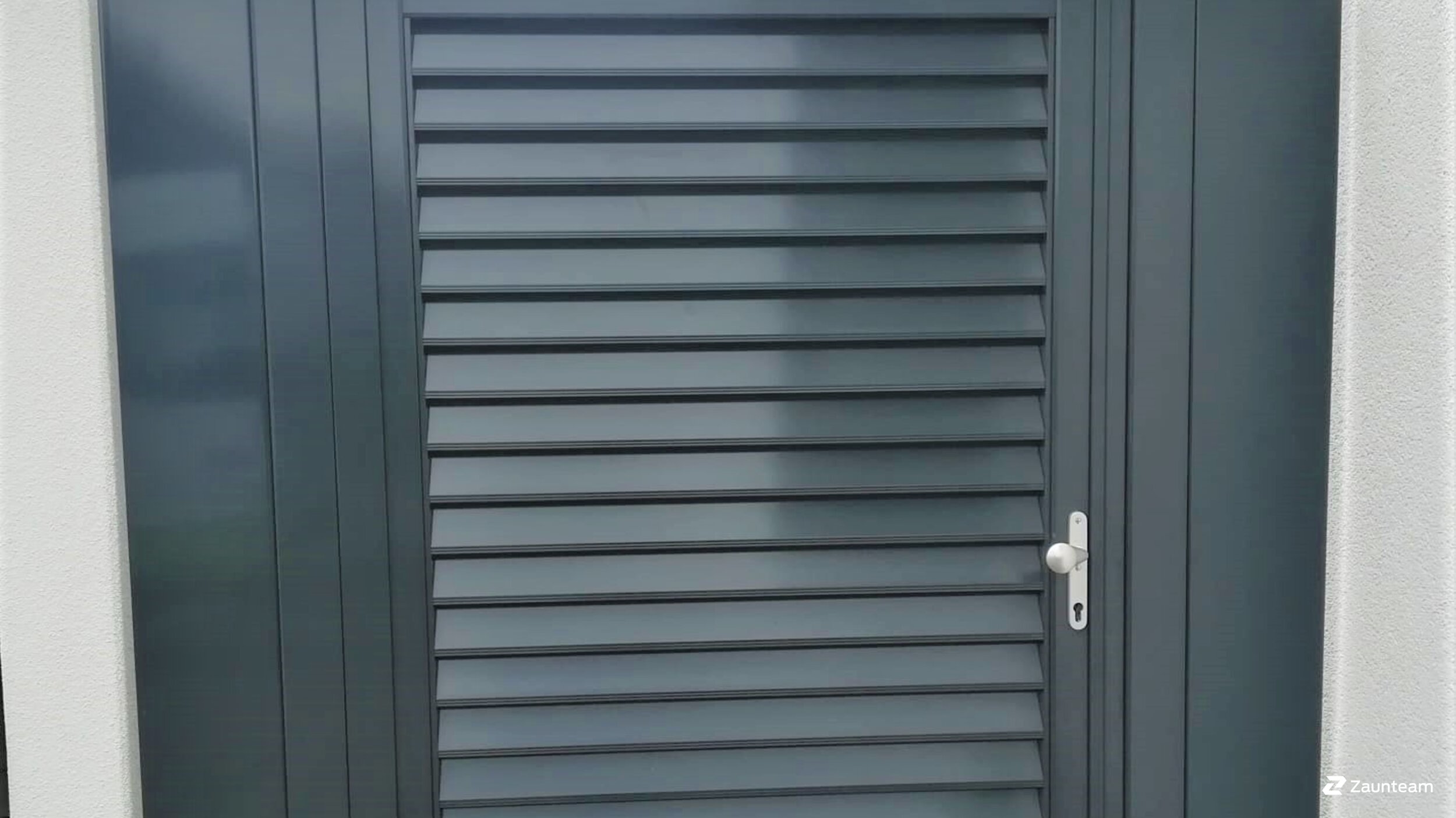 Aluminium Sichtschutz aus dem 2021 in 87439 Kempten Deutschland von Zaunteam Allgäu.