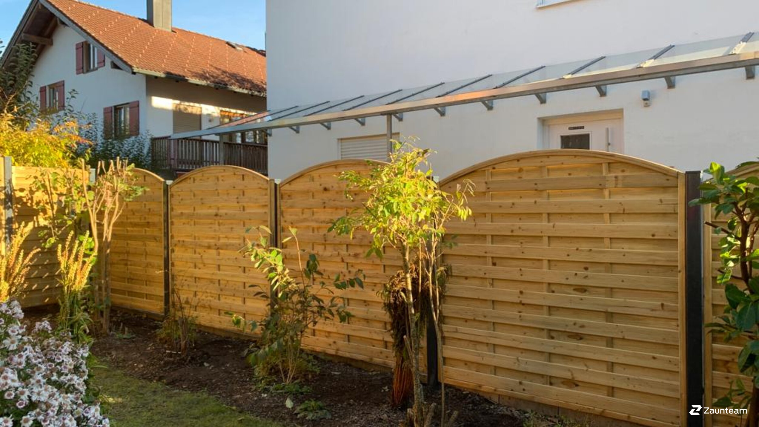 Holz Sichtschutz aus dem 2021 in 87527 Sonthofen Deutschland von Zaunteam Allgäu.