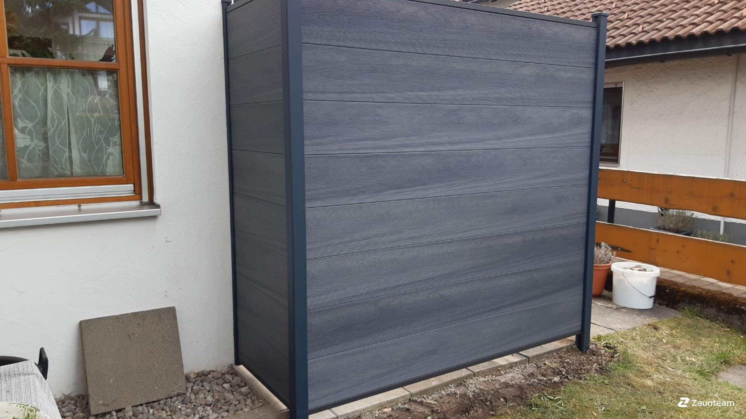 WPC Sichtschutz aus dem 2021 in 87527 Sonthofen Deutschland von Zaunteam Allgäu.