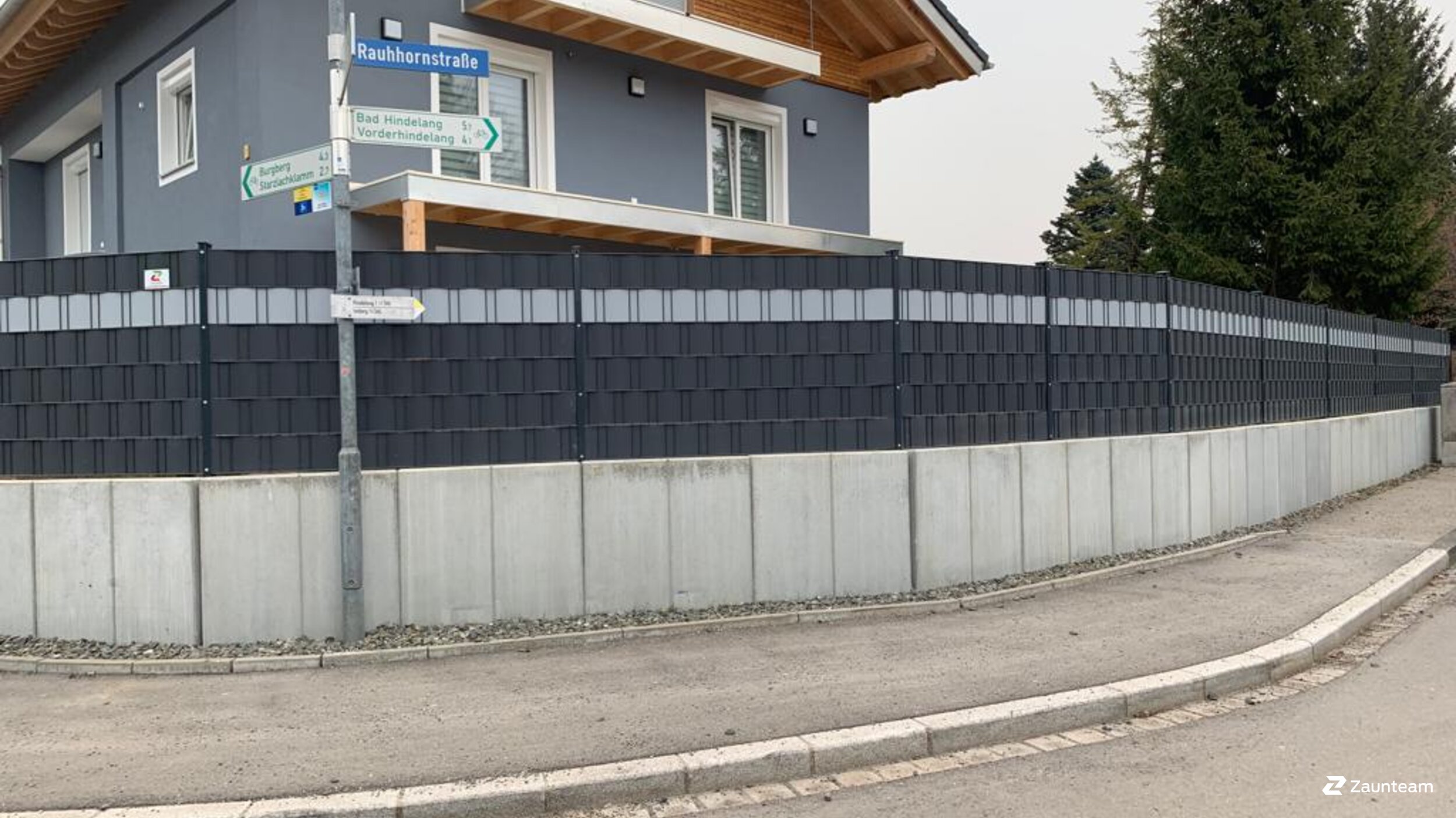 Flecht Sichtschutz aus dem 2022 in 87527 Sonthofen Deutschland von Zaunteam Allgäu.