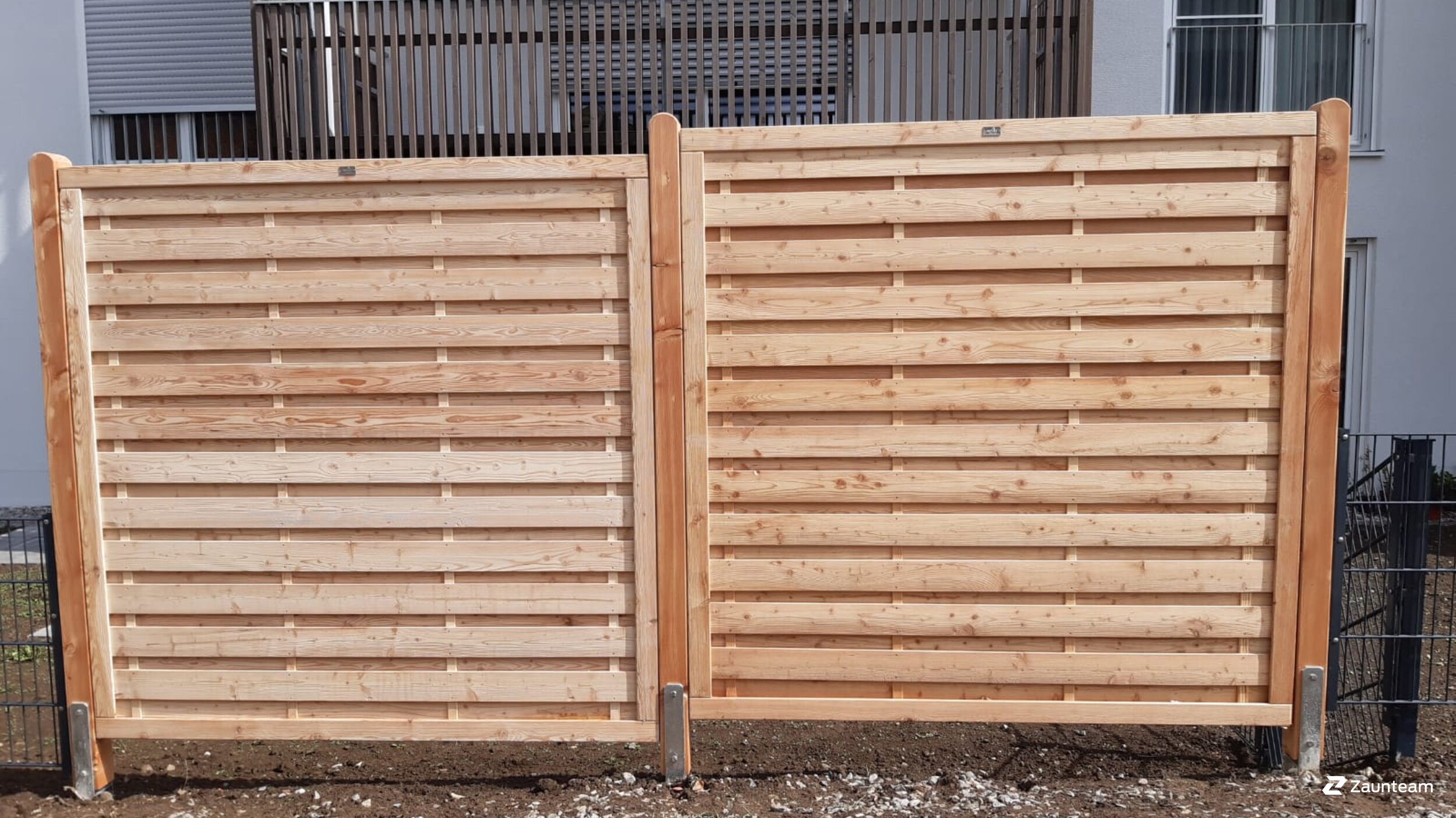 Holz Sichtschutz aus dem 2022 in 87497 Wertach Deutschland von Zaunteam Allgäu.