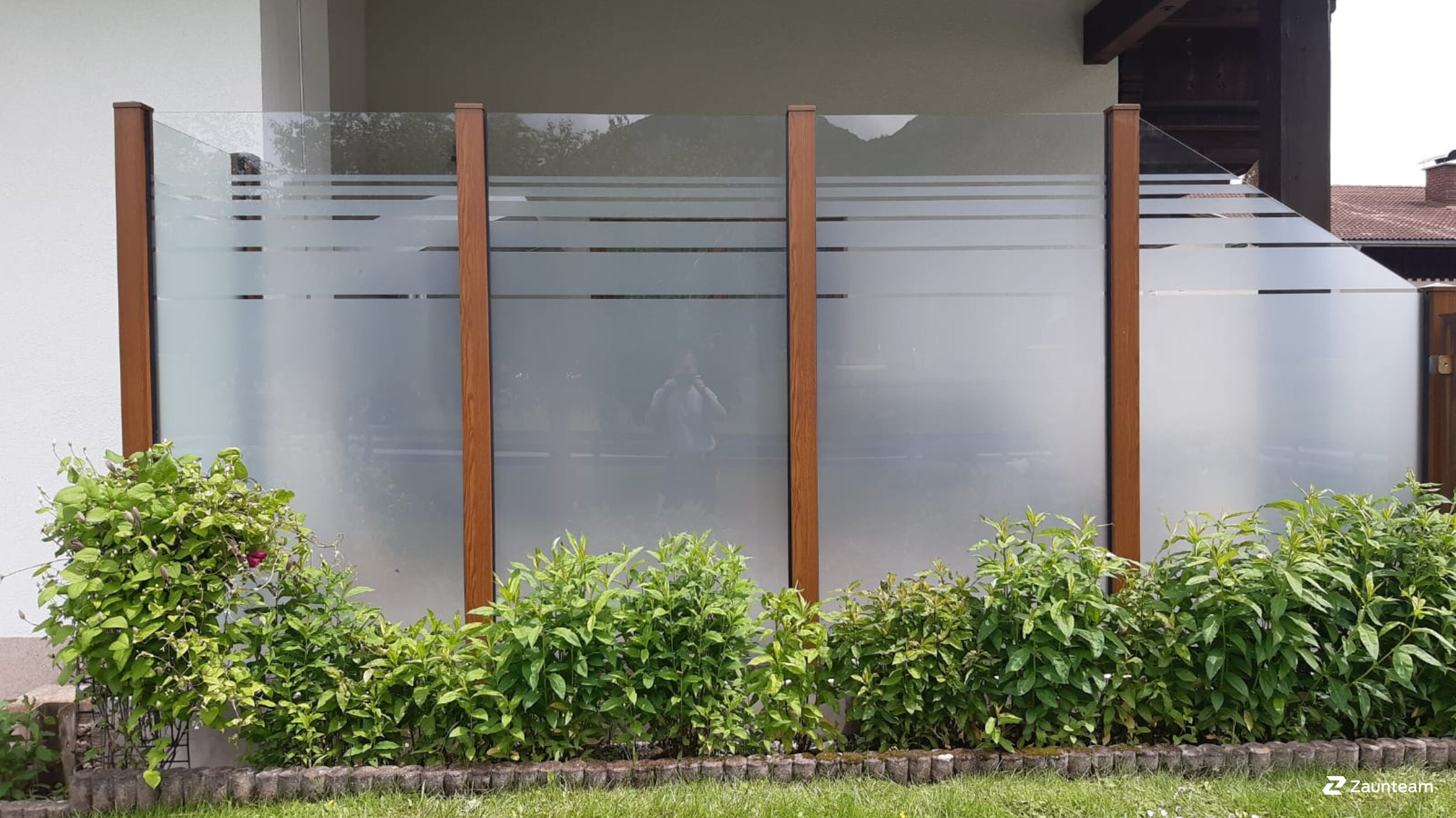 Glas Sichtschutz aus dem 2022 in 6600 Reutte Deutschland von Zaunteam Allgäu.