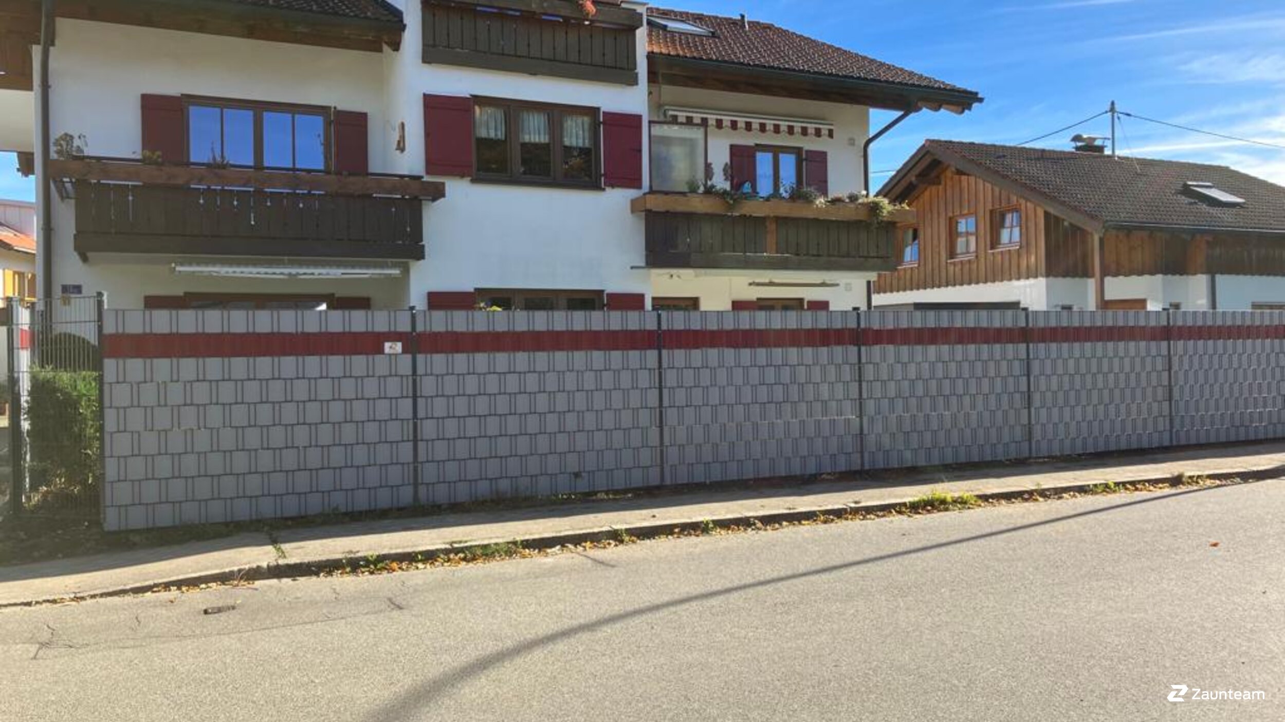 Flecht Sichtschutz aus dem 2022 in 87527 Sonthofen Deutschland von Zaunteam Allgäu.