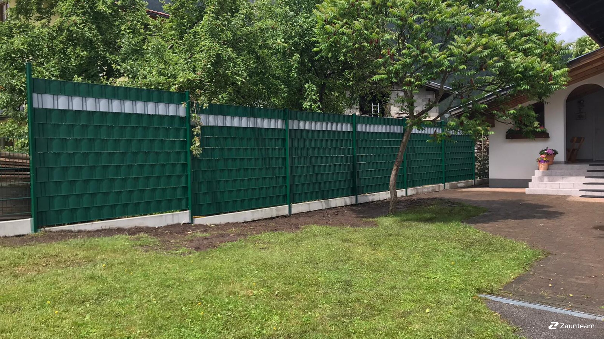 Flecht Sichtschutz aus dem 2020 in 6671 Weißenbach am Lech Österreich von Zaunteam Allgäu.