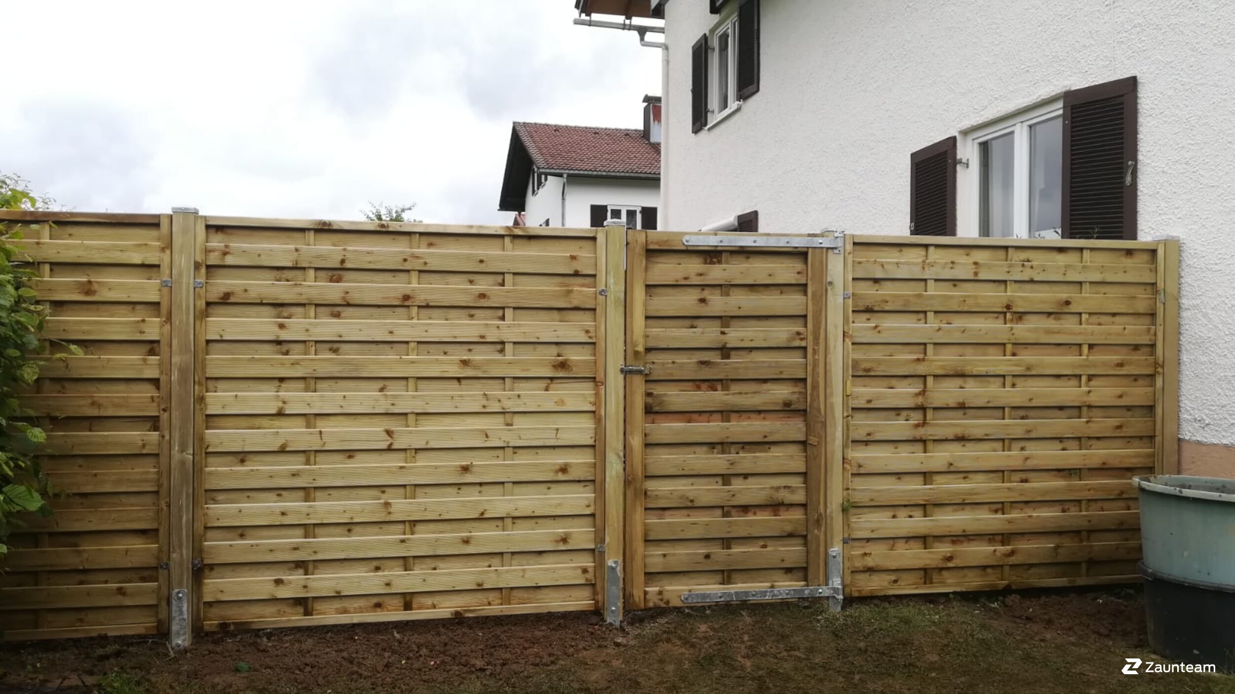 Holz Sichtschutz aus dem 2020 in 87534 Oberstaufen Deutschland von Zaunteam Allgäu.