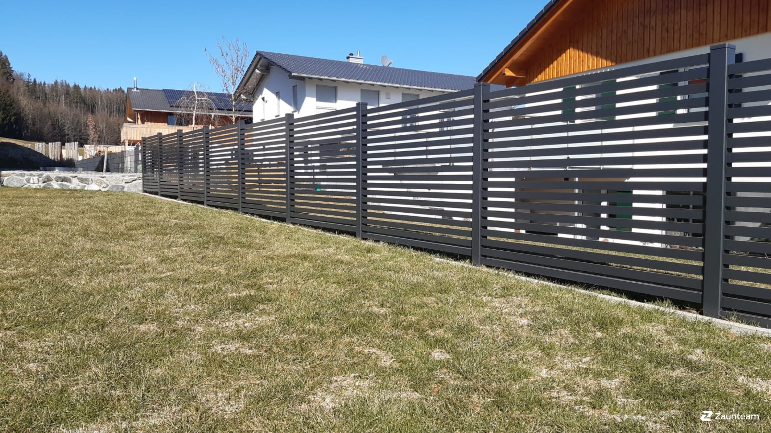 Aluminium Sichtschutz aus dem 2020 in 87509 Immenstadt Deutschland von Zaunteam Allgäu.