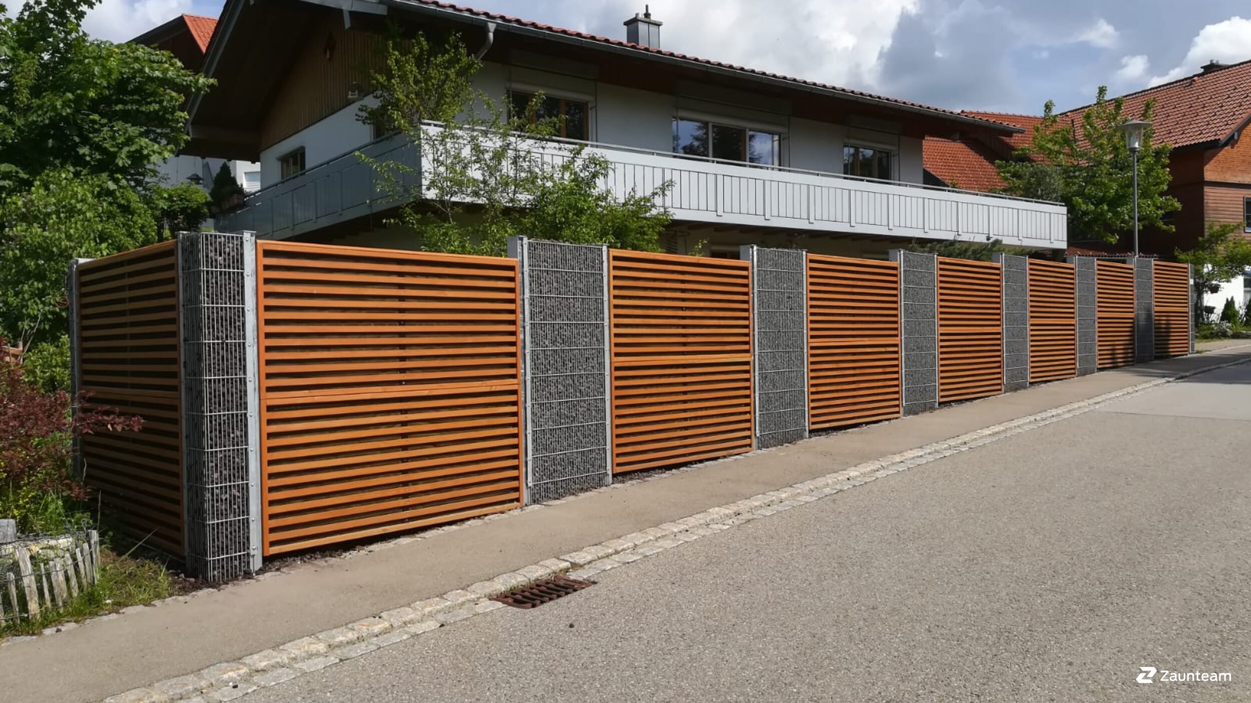 Lärmschutzzaun aus dem 2021 in 88179 Oberreute Deutschland von Zaunteam Allgäu.