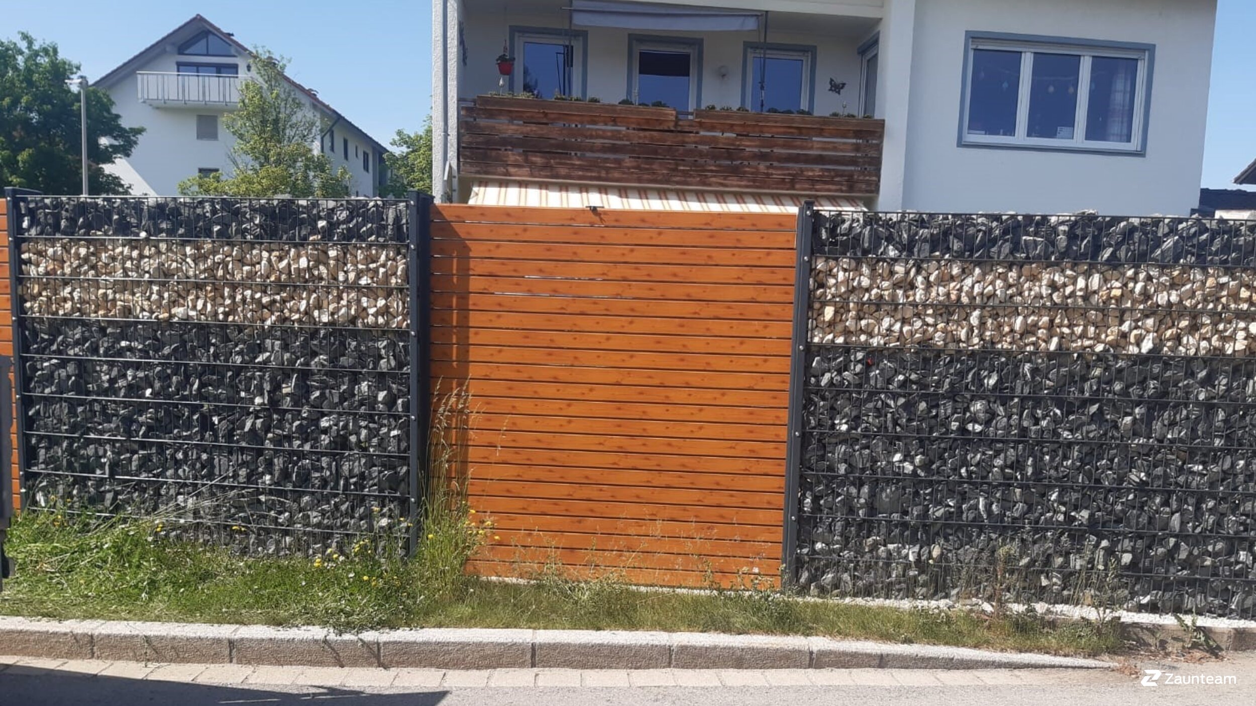 Aluminium Sichtschutz aus dem 2022 in 87616 Marktoberdorf Deutschland von Zaunteam Allgäu.