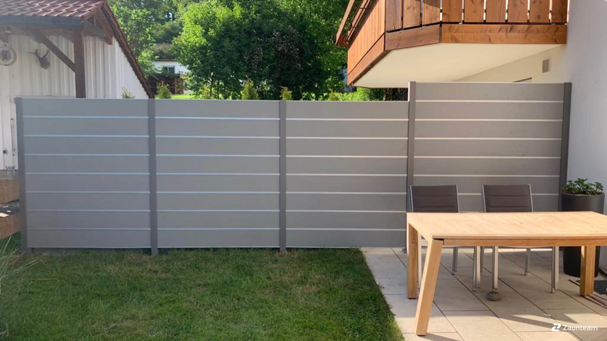Aluzaun aus dem 2022 in 87509 Immenstadt Deutschland von Zaunteam Allgäu.