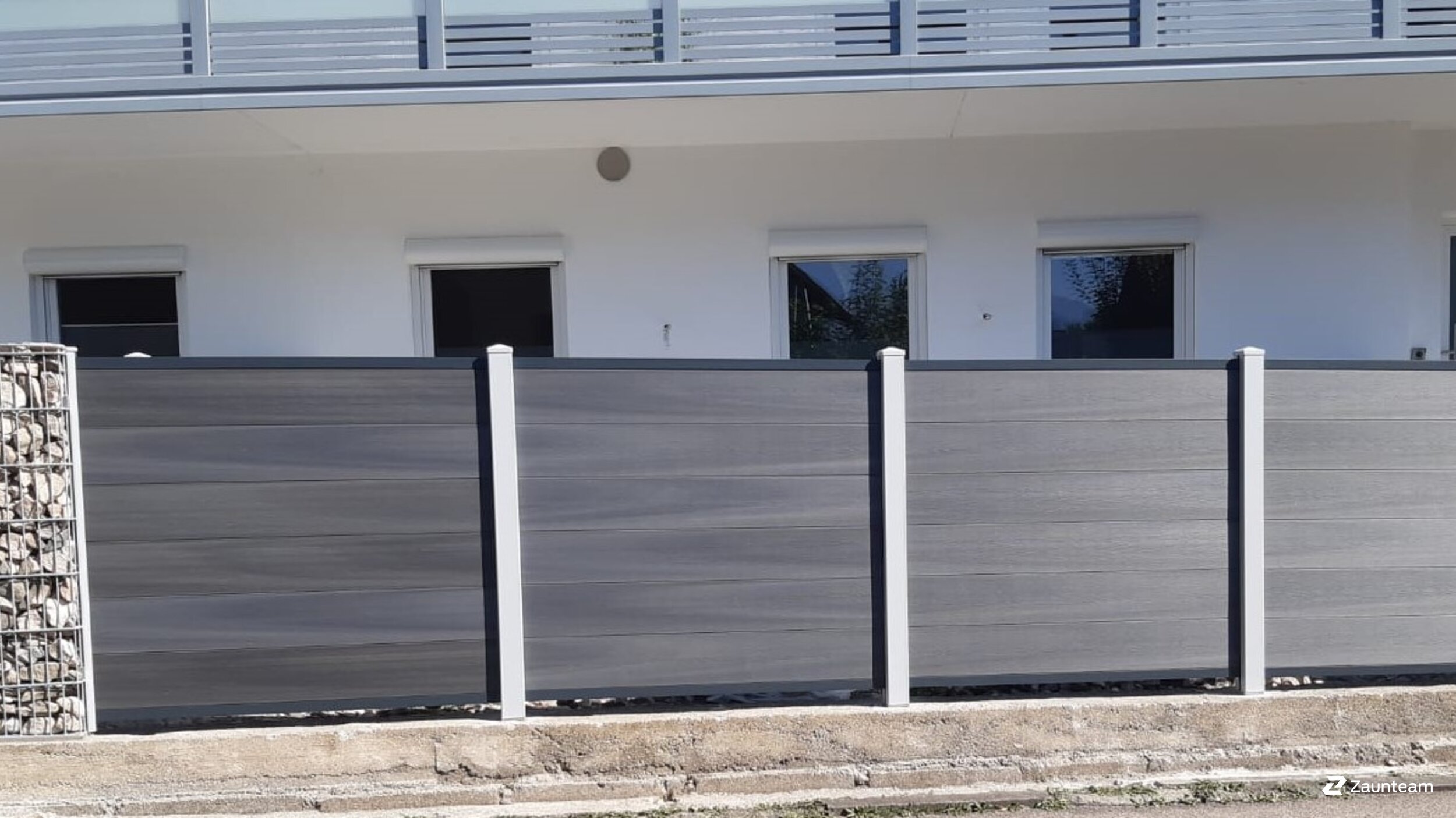 WPC Sichtschutz aus dem 2022 in 87538 Fischen Deutschland von Zaunteam Allgäu.