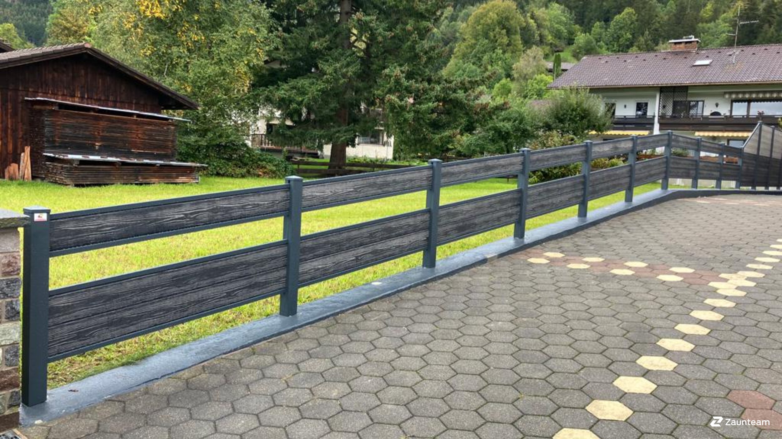 WPC Sichtschutz aus dem 2022 in 87545 Burgberg Deutschland von Zaunteam Allgäu.